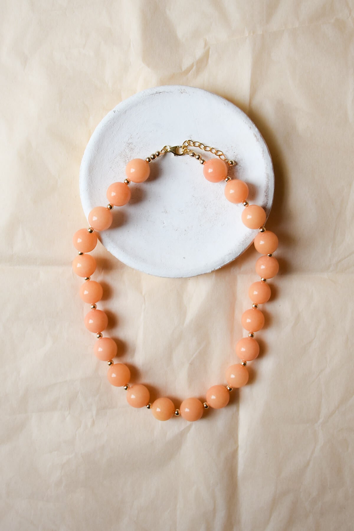 PALOMA | Collier perles de jade