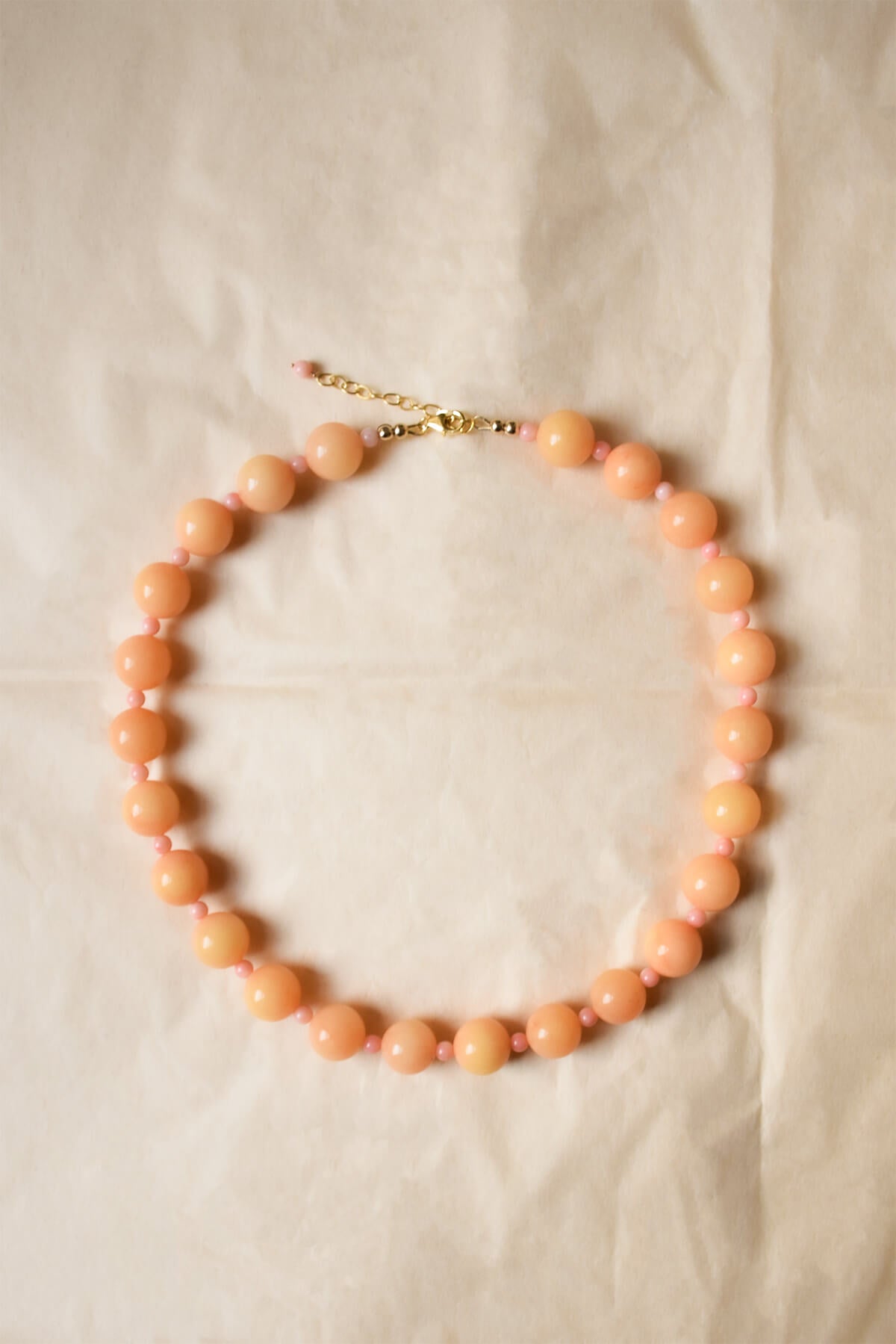 PAOLA | Collier perles de jade