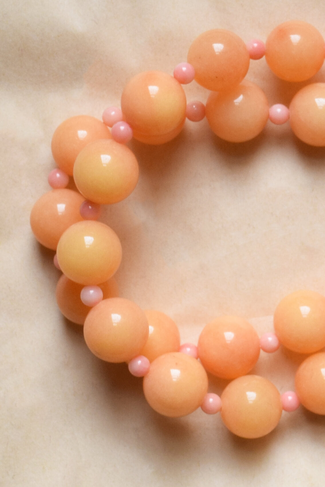 PAOLA | Collier perles de jade