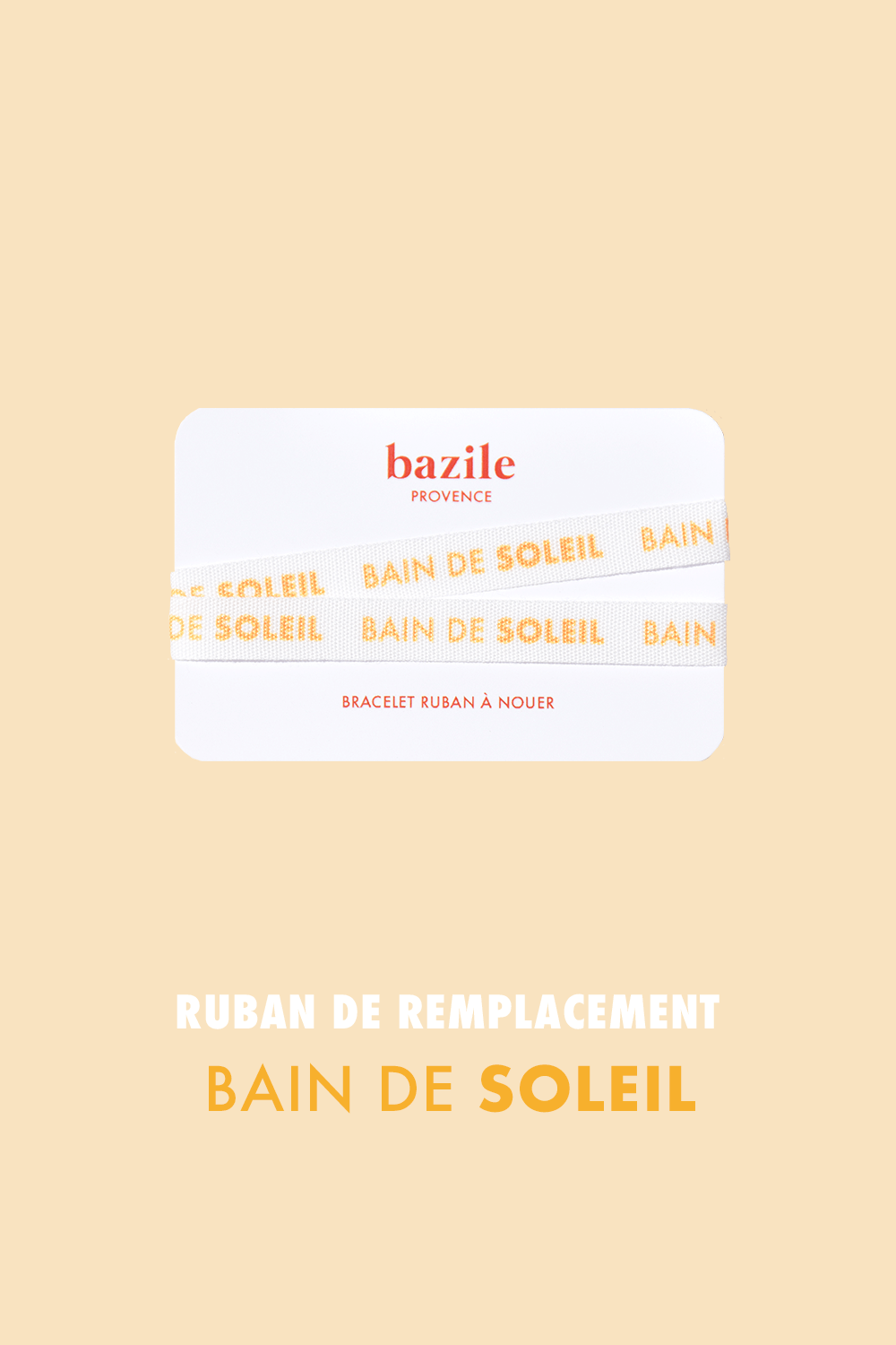 Bracelet ruban | Bain de Soleil