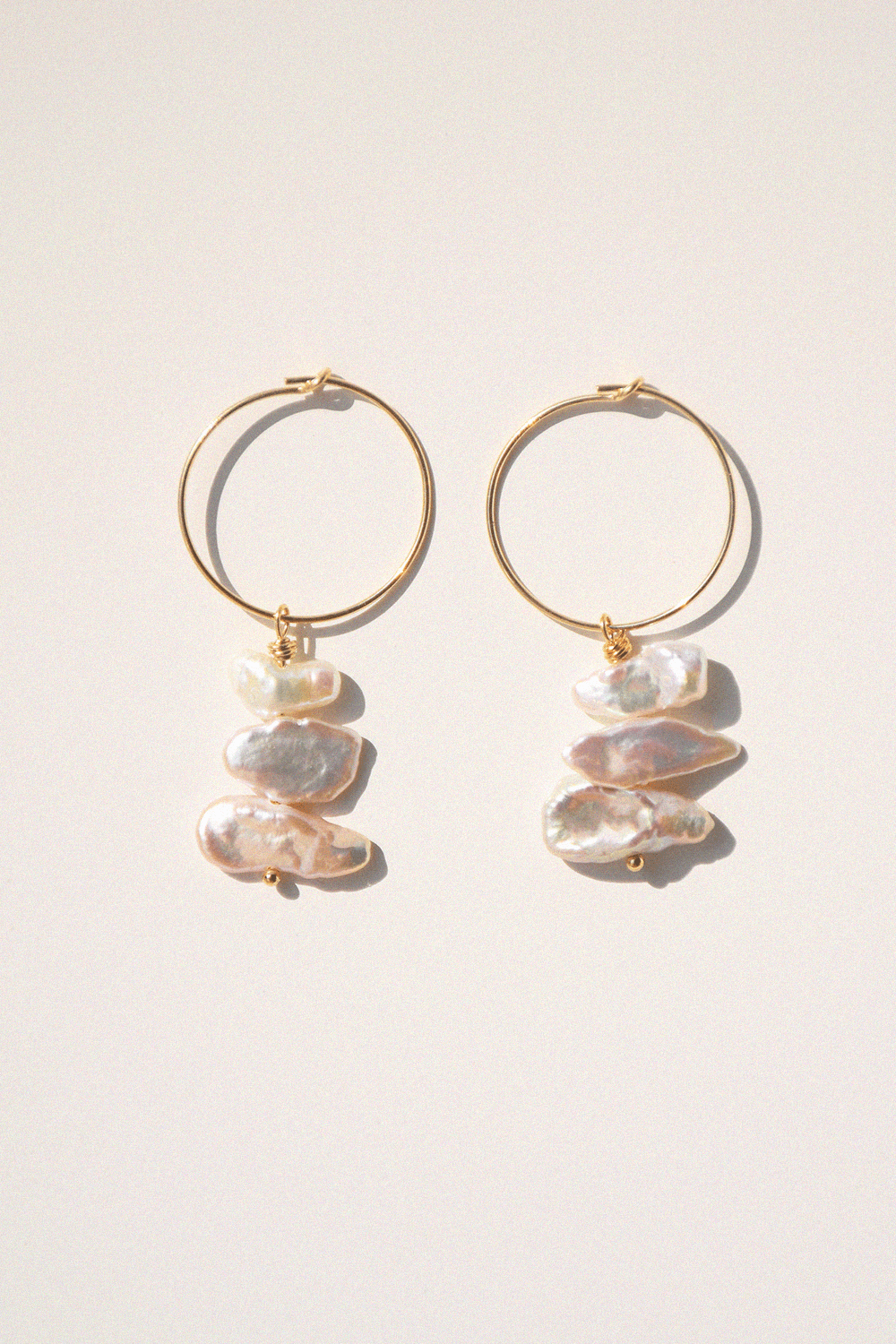 Horizon | Boucles d'oreilles baroques