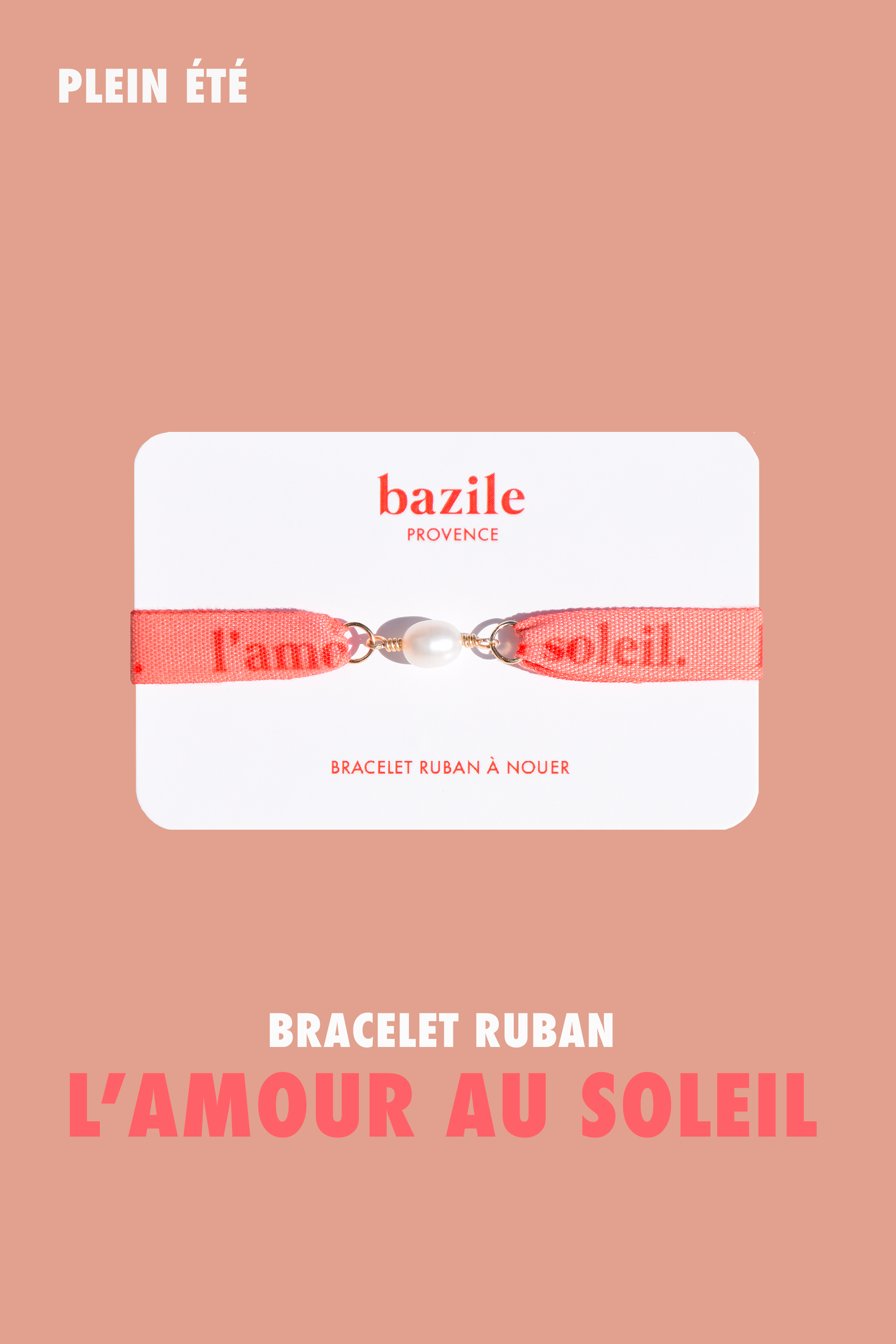 Bracelet ruban | L'amour au Soleil